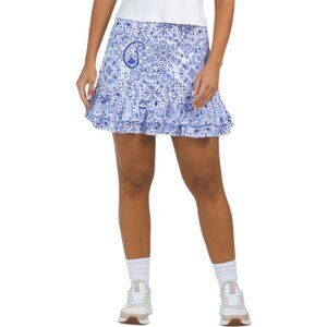 G LIFESTYLE Upf 50 Double Ruffle Skort
